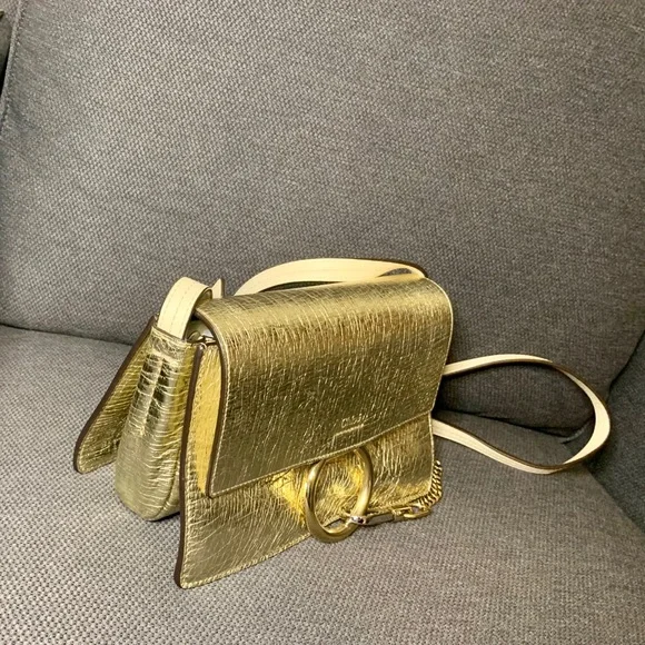 [Chloe] Small Faye Bag- gold - Picture 4 of 13